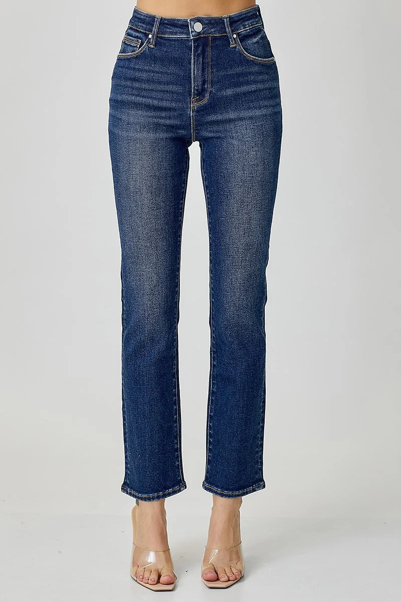 Ankle Straight-Slim Jeans | Studio 4 Threads