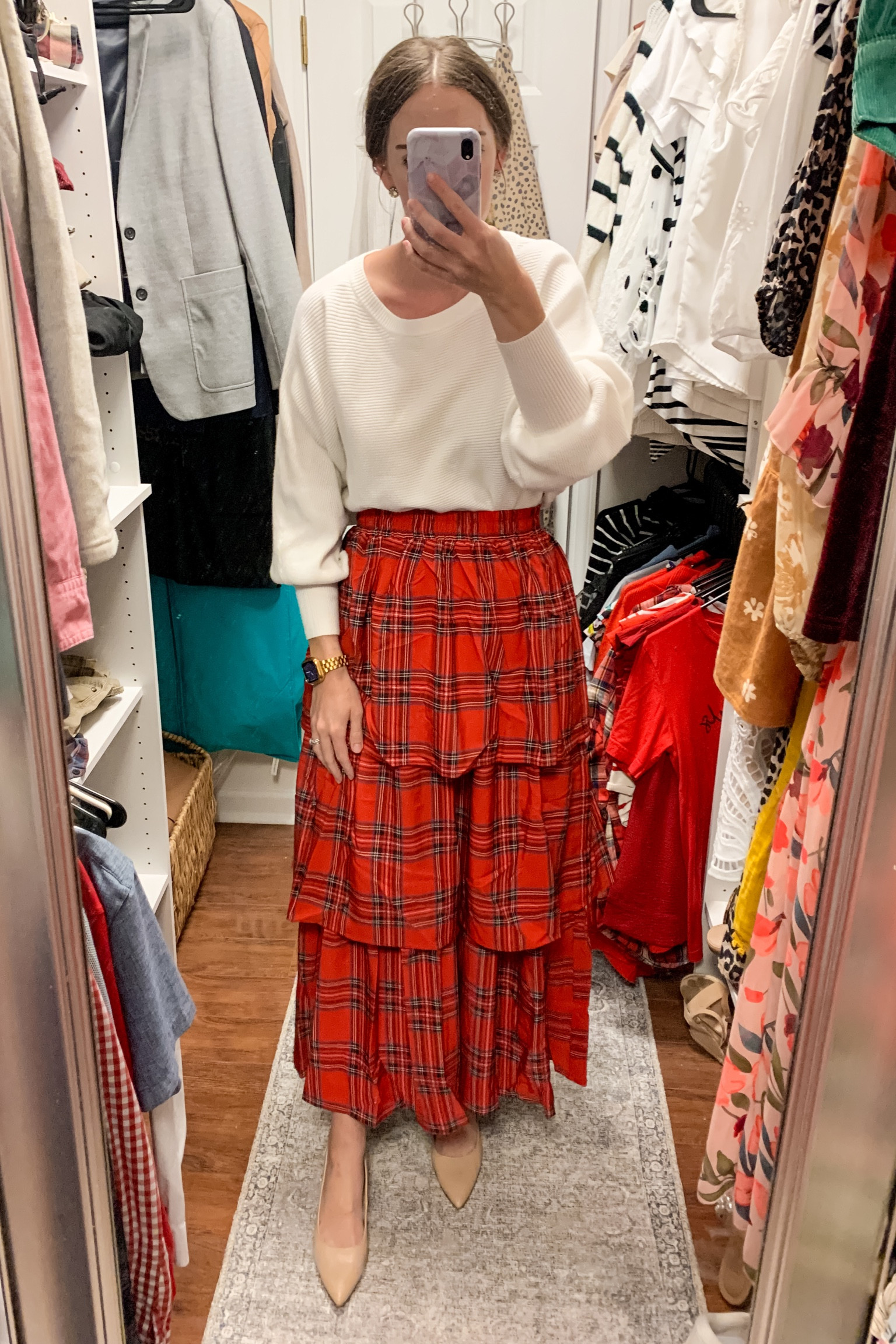 SSYS The Eve Skirt In Red Tartan … curated on LTK