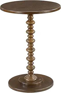 Convenience Concepts Palm Beach Spindle Table, Espresso | Amazon (US)