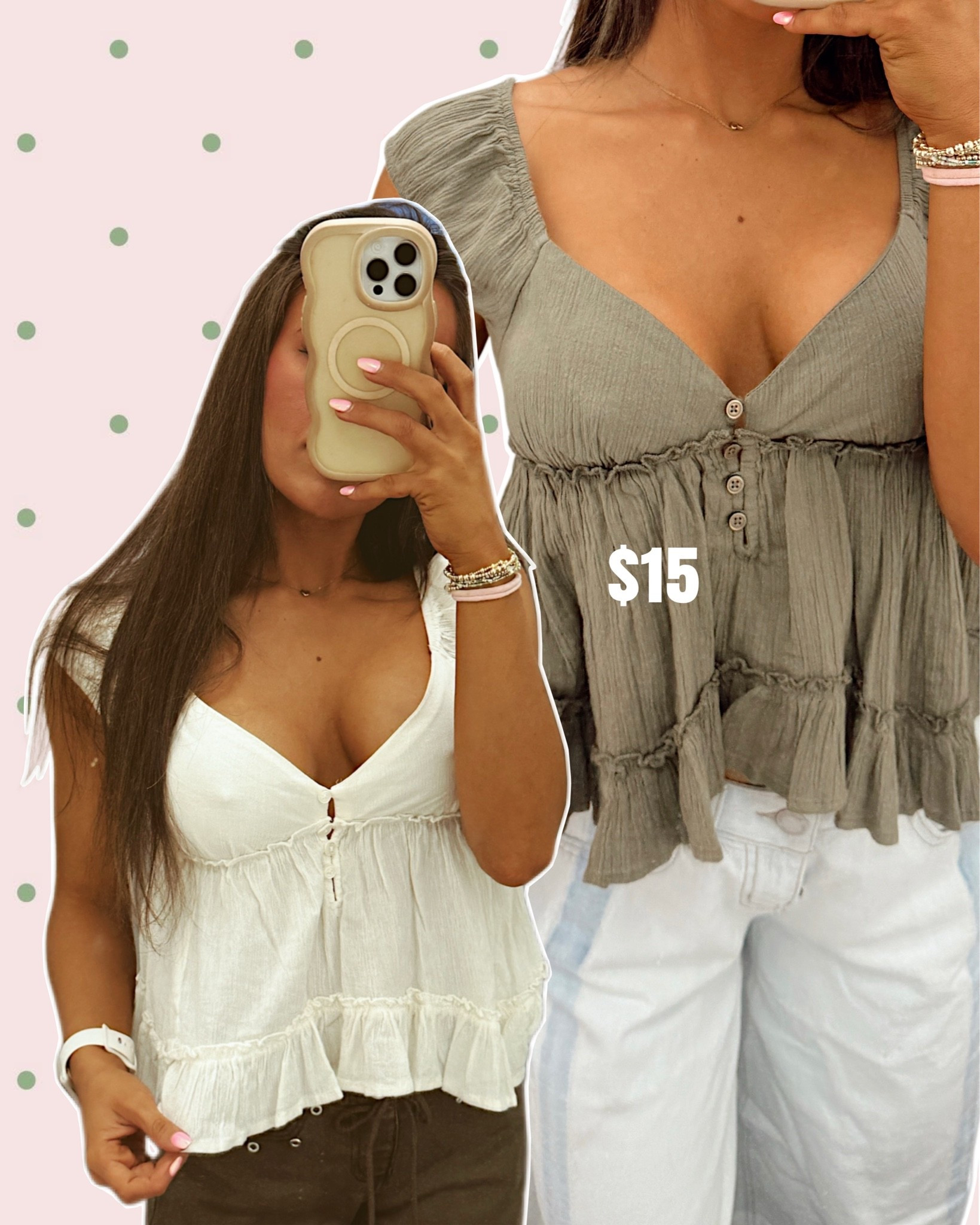 Precious babydoll tops 💛

#LTKmomlife