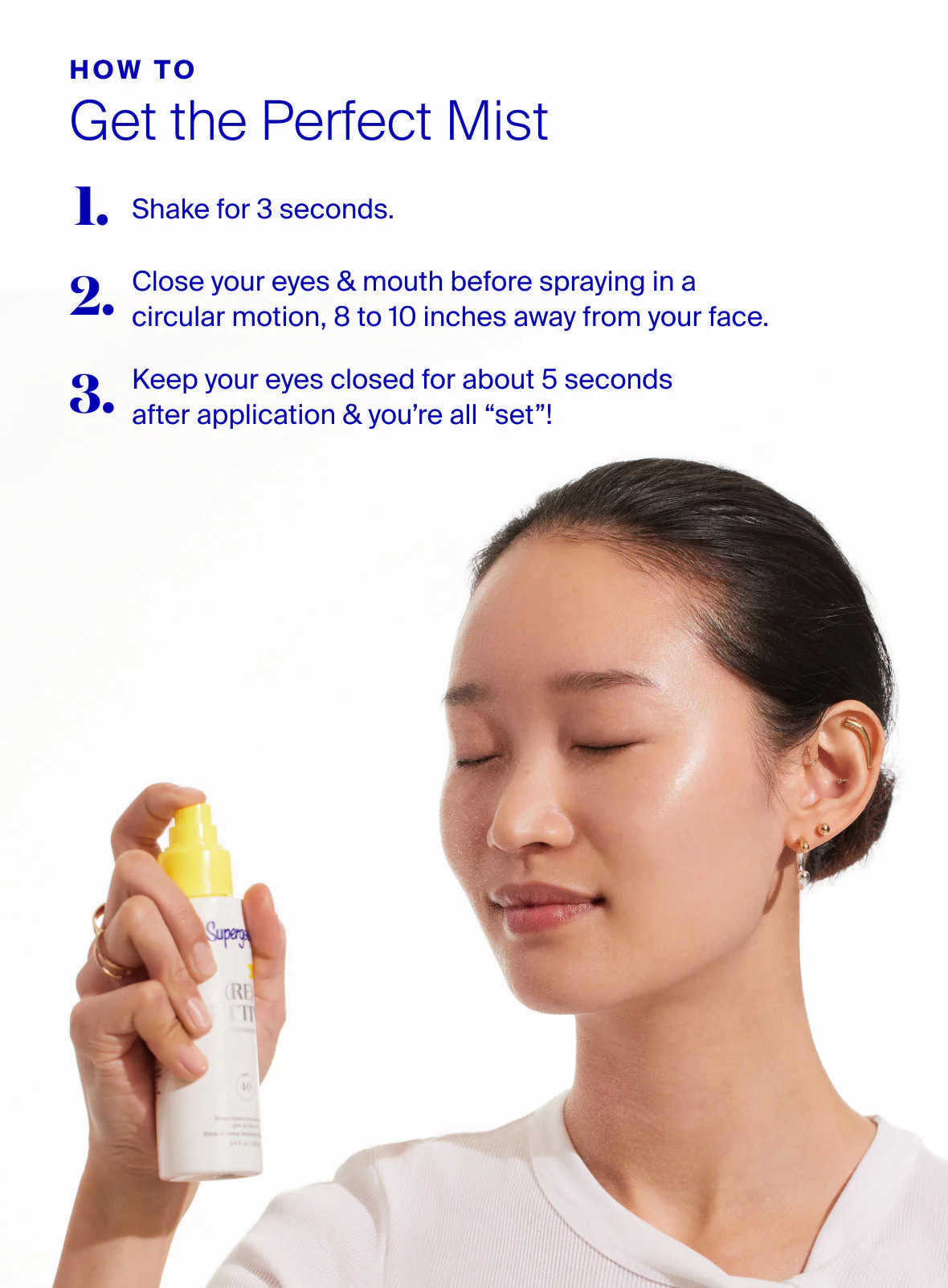 (Re)setting Refreshing Mist SPF 40 | Supergoop