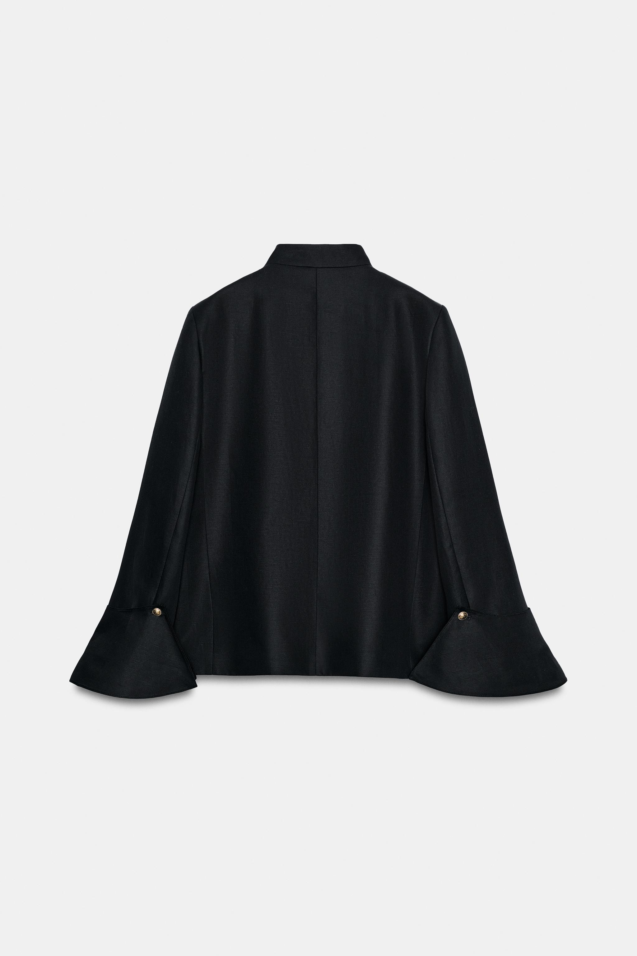 ZW COLLECTION LINEN BLEND BLAZER | Zara UK