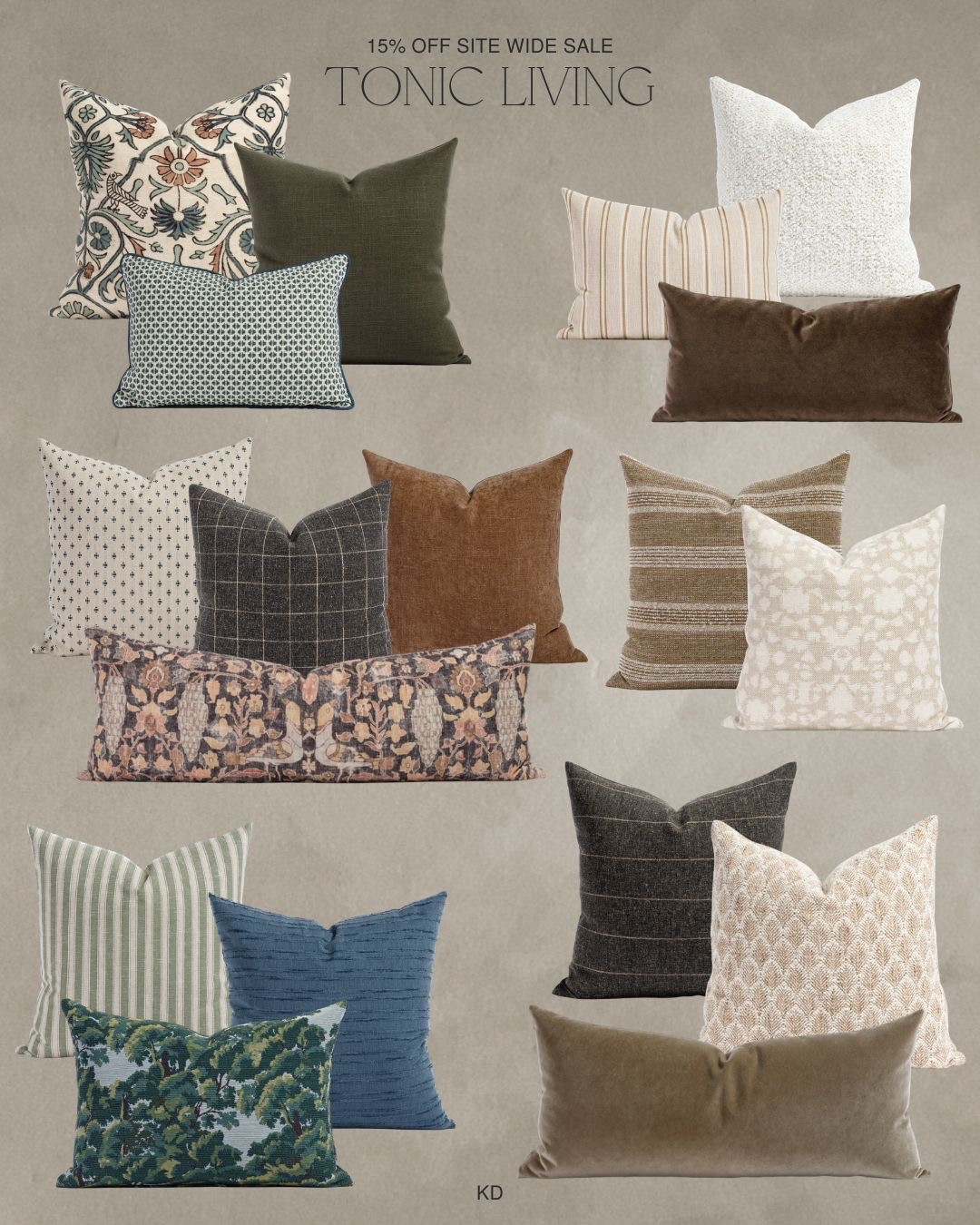 Tonic Living: 15% off site wide sale 
A perfect time for a pillow spring refresh ✨
Living room decor, living room decorating, home decor sale, home textiles, spring interior finds, bedroom refresh 

#LTKHome #LTKFindsUnder100 #LTKStyleTip