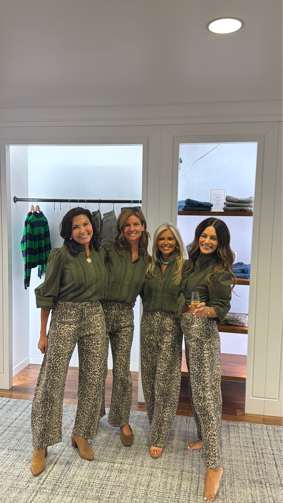 @shopavara use code LESLIE15 for 15% 

Love these barrel jeans in leopard. I am 5'7" tall and wearing a size 24. They run big size down one size. Styled with this olive colored top with a beautiful ruffle collar and embroidered detail. We all love this outfit so much we put it on.

#LTKootd #LTKOver40 #LTKSaleAlert