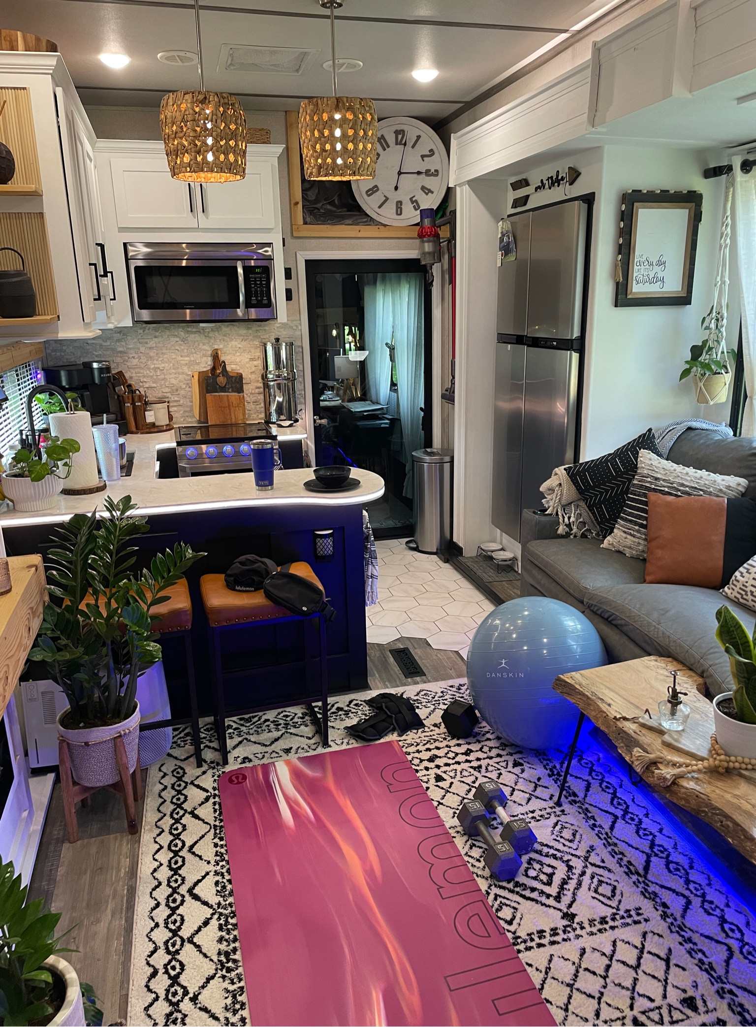 Rv workouts can happen it doesn’t take a lot of space or gear! 
Traveling lifestyle. Rv fitness, decor and more. 

#LTKFitness #LTKtravel #LTKhome