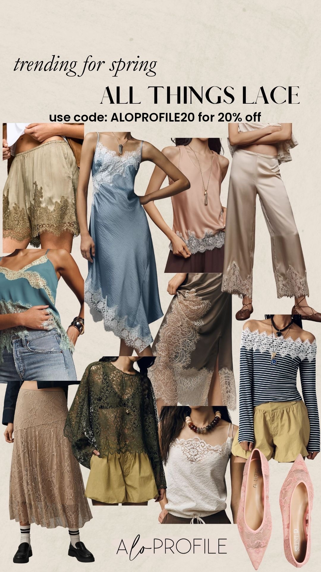 Trending for Spring: All things Lace via Anthro // Anthro, Anthropologie fashion finds, spring style, spring outfit, spring outfits, spring trends, spring color trends, spring trend forecast, spring outfit ideas