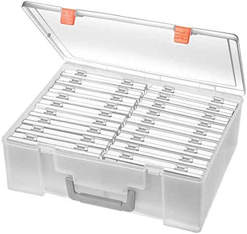 Amazon.com: Photo Storage Box 4x6, 18 Inner Extra Large Photo Case Large Photo Organizer Acid-Fre... | Amazon (US)