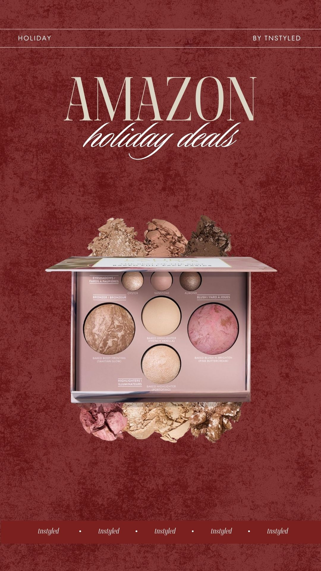 Baked Palette with bronzer, blush, highlighters, and eyeshadows. Perfect for a travel-friendly makeup kit. #founditonamazon #amazonbeauty 

 #LTKHoliday #LTKSaleAlert #LTKBeauty