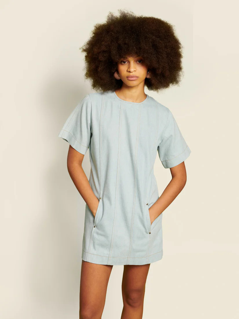 Deia Denim Mini Dress | Sister Jane (UK)