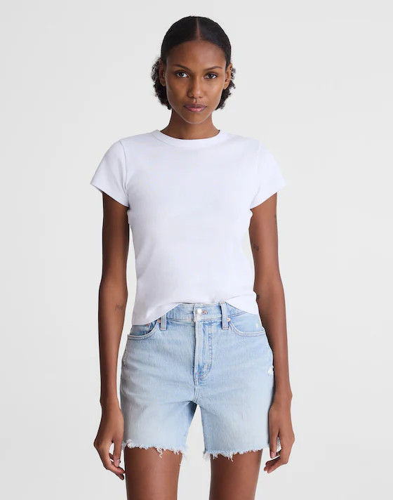 The Perfect Vintage Mid-Length Jean Short | Madewell