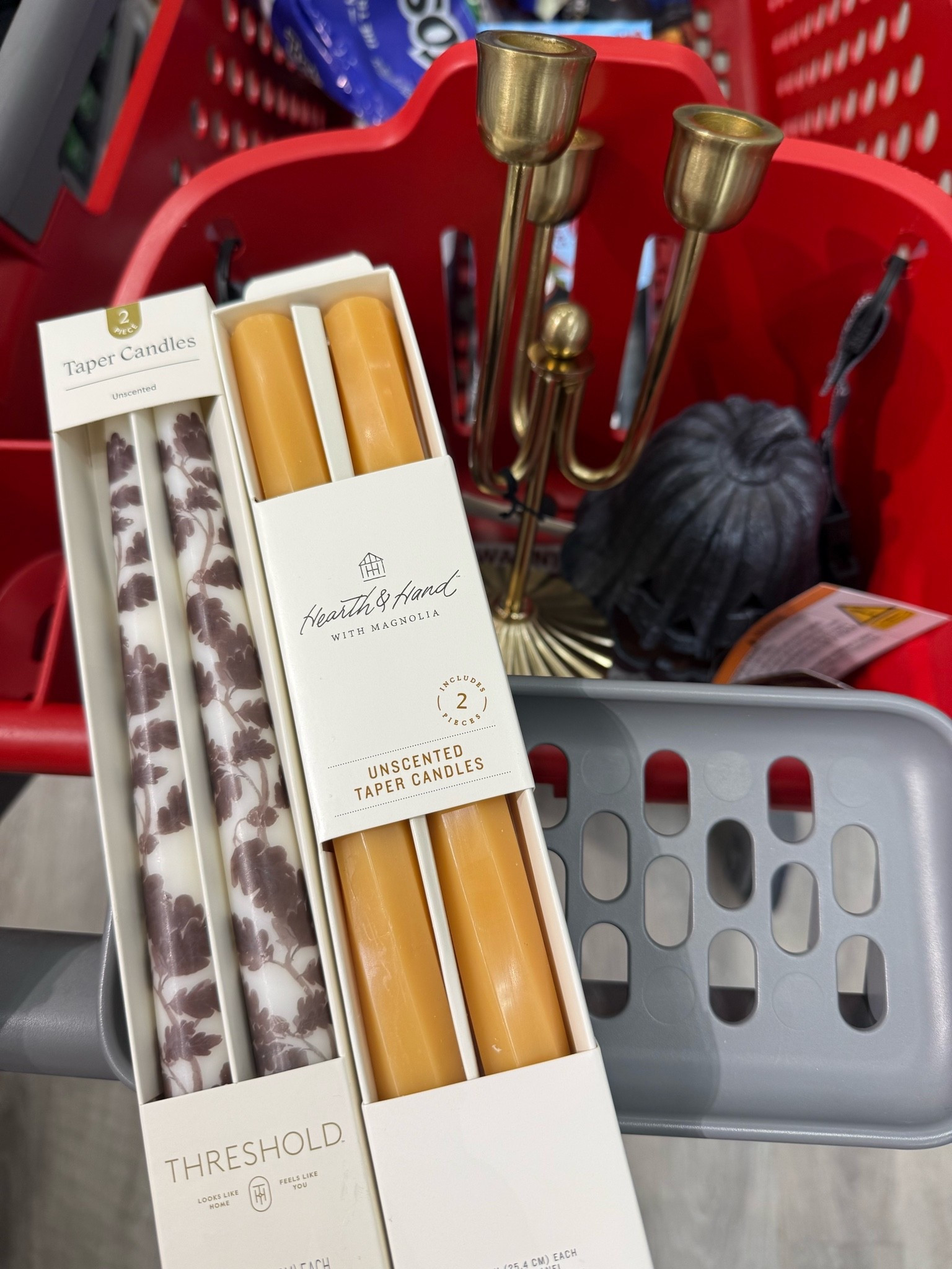 Went to target and grabbed some new taper candles and a candelabra 🕯️ so fun and festive for fall/ Halloween season 🎃🖤

#LTKdayinmylife #LTKSeasonal #LTKHome