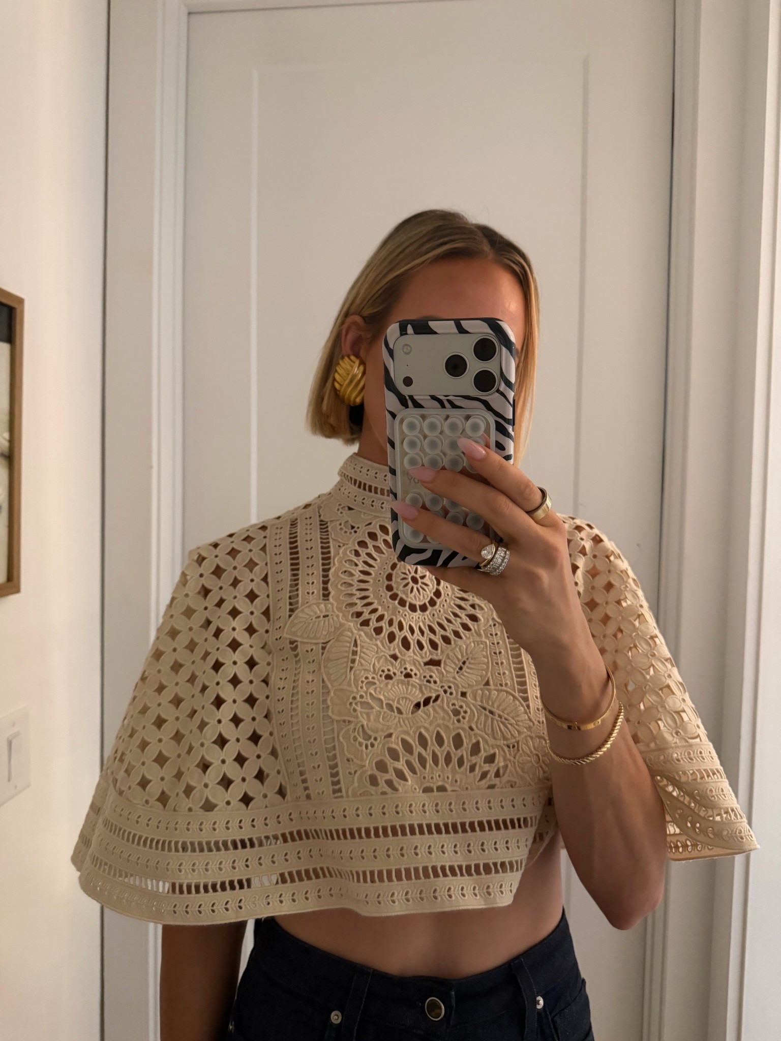 This is one of those tops that make you stand out when you walk into a room but in the classiest way. Got so many compliments. Wearing a size 1 (4/-6)

#LTKootd #LTKdayinmylife #LTKOver40
