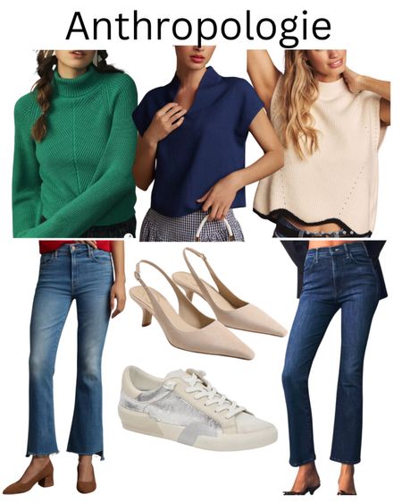 Anthropologie new arrivals!  I cannot wait to wear these tops and Mother jeans!  I own the sneakers, the  heels are also from Nordstrom.
#Anthropologie #nordstrom #newarrivals 

#LTKstyletip
