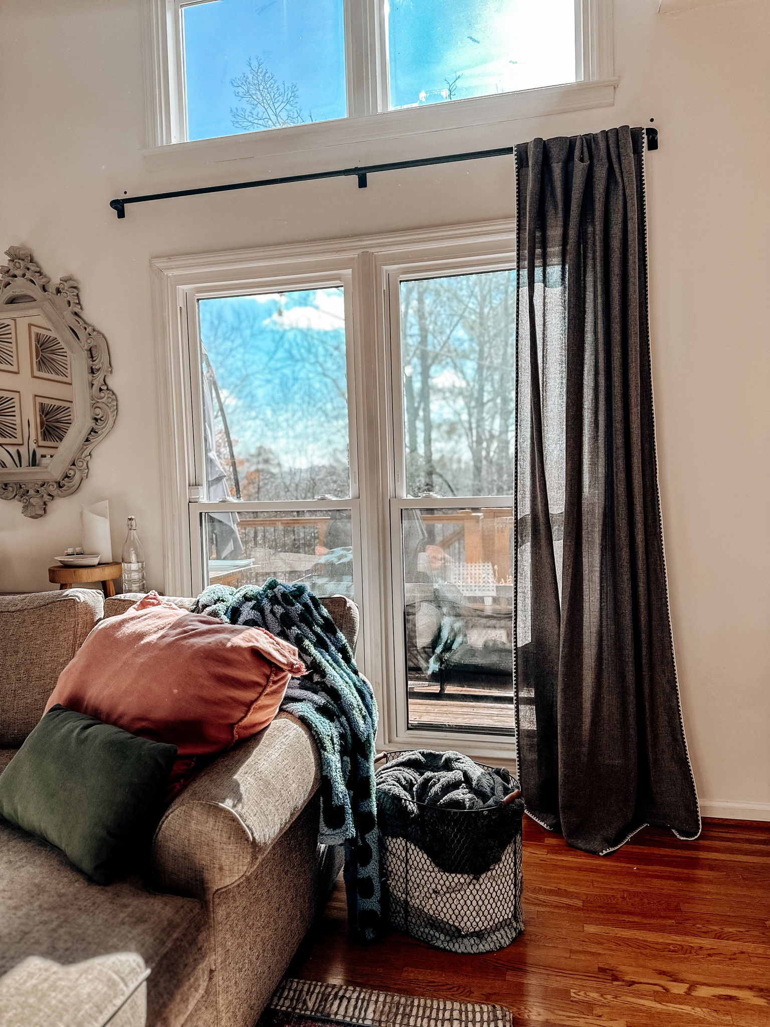 Good morning! That light shining through the curtains this morning always makes me happy. Also my big fluffy pillow is the best! 

#LTKSeasonal #LTKhome #LTKfamily