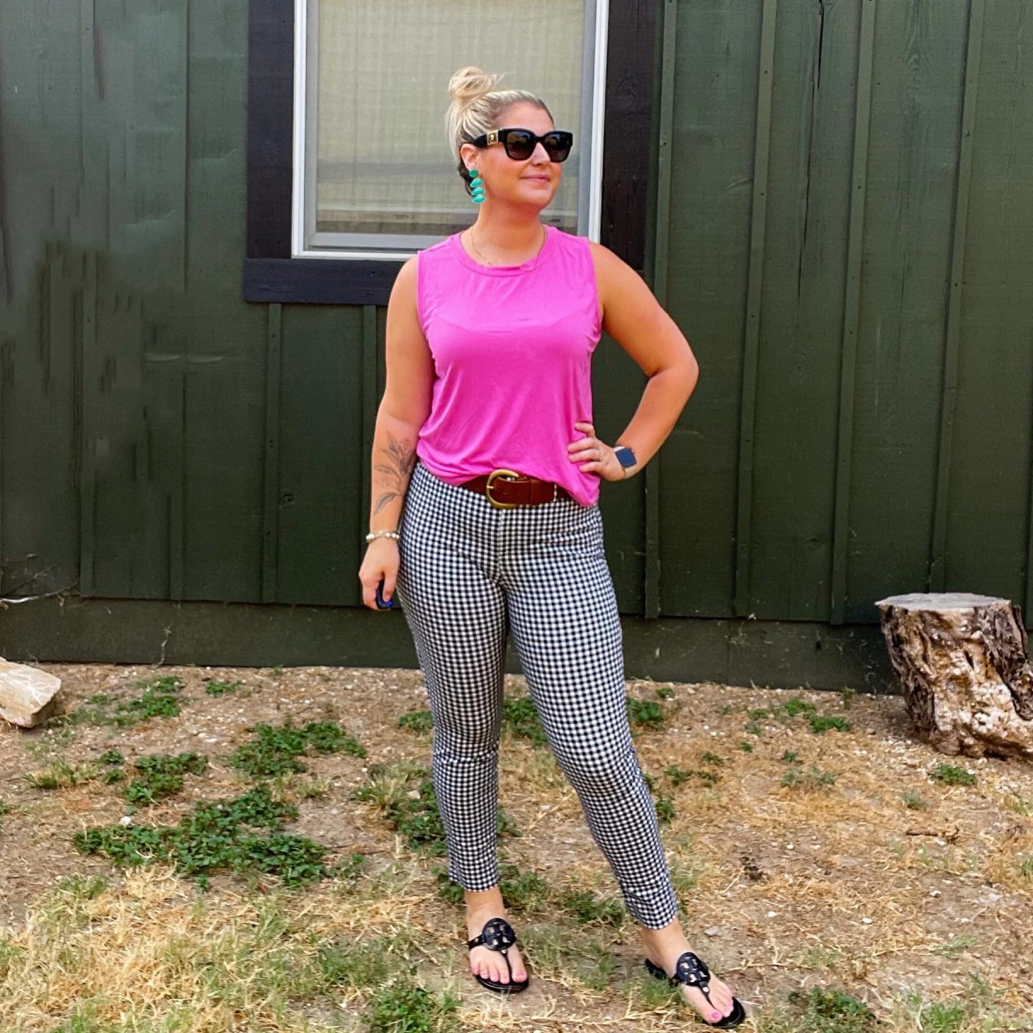 Work Fit 🩷 playing around with colors. 

#LTKunder50 #LTKSeasonal #LTKworkwear