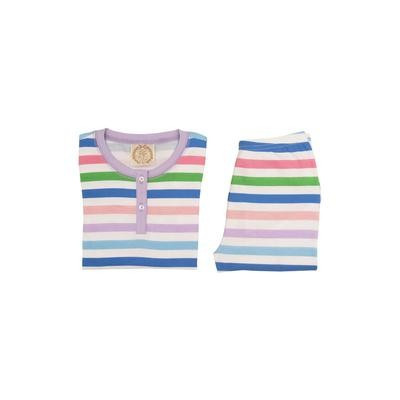 Broad Street Stripe with Lauderdale Lavender | The Beaufort Bonnet Company