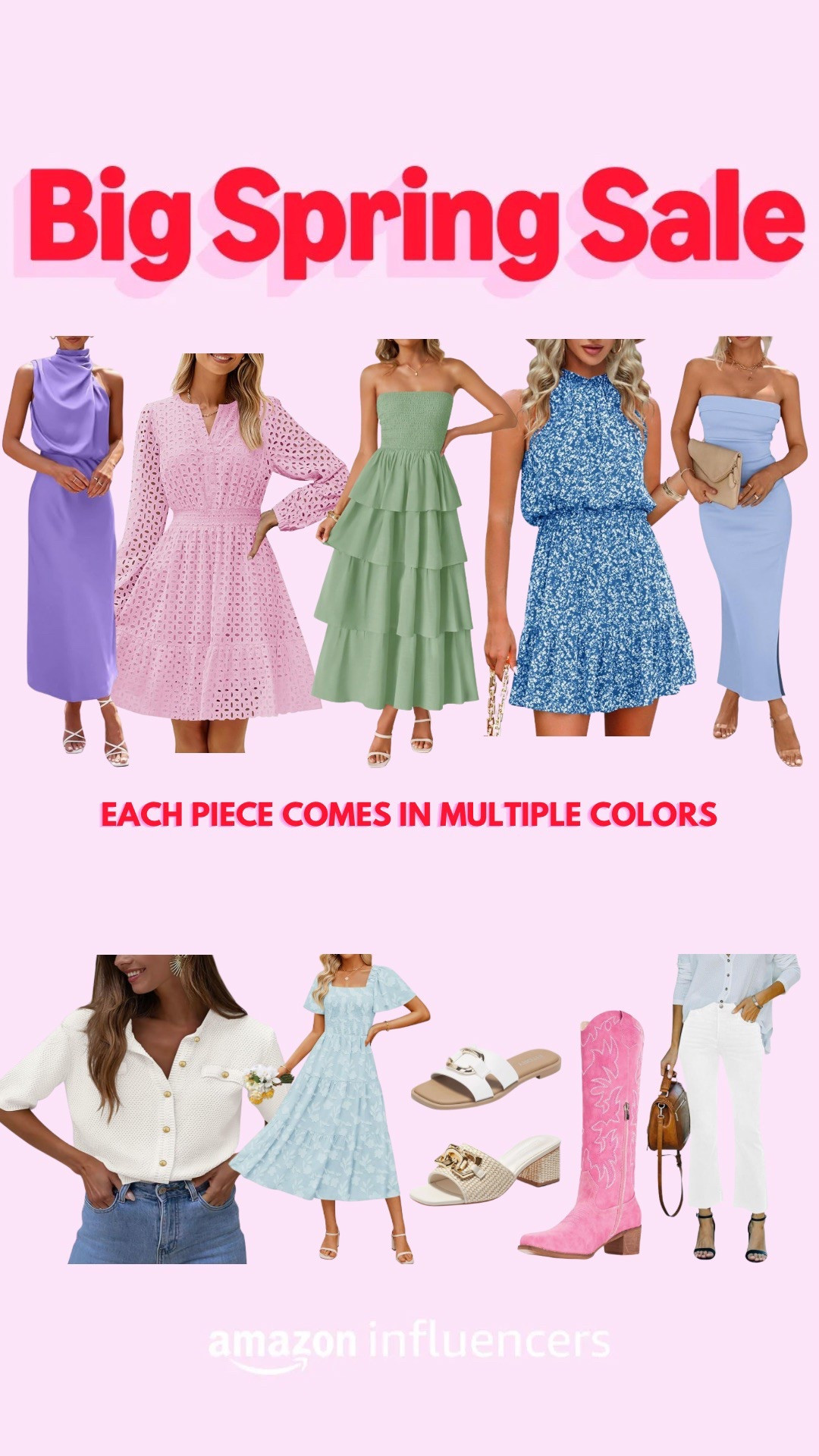Amazon Big Spring Sale Day One Finds! All of these pieces come in MANY colors! Perfect for spring/summer trips, weddings, showers, concerts, etc! Happy shopping💕
#bigspringsale #amazonfinds #dealoftheday

#LTKSeasonal #LTKFindsUnder100 #LTKSaleAlert