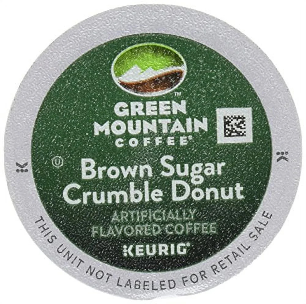 GREEN MOUNTAIN Coffee Keurig K-Cups, Brown Sugar Crumble Donut, 3.7 Ounce, 12 ct | Walmart (US)