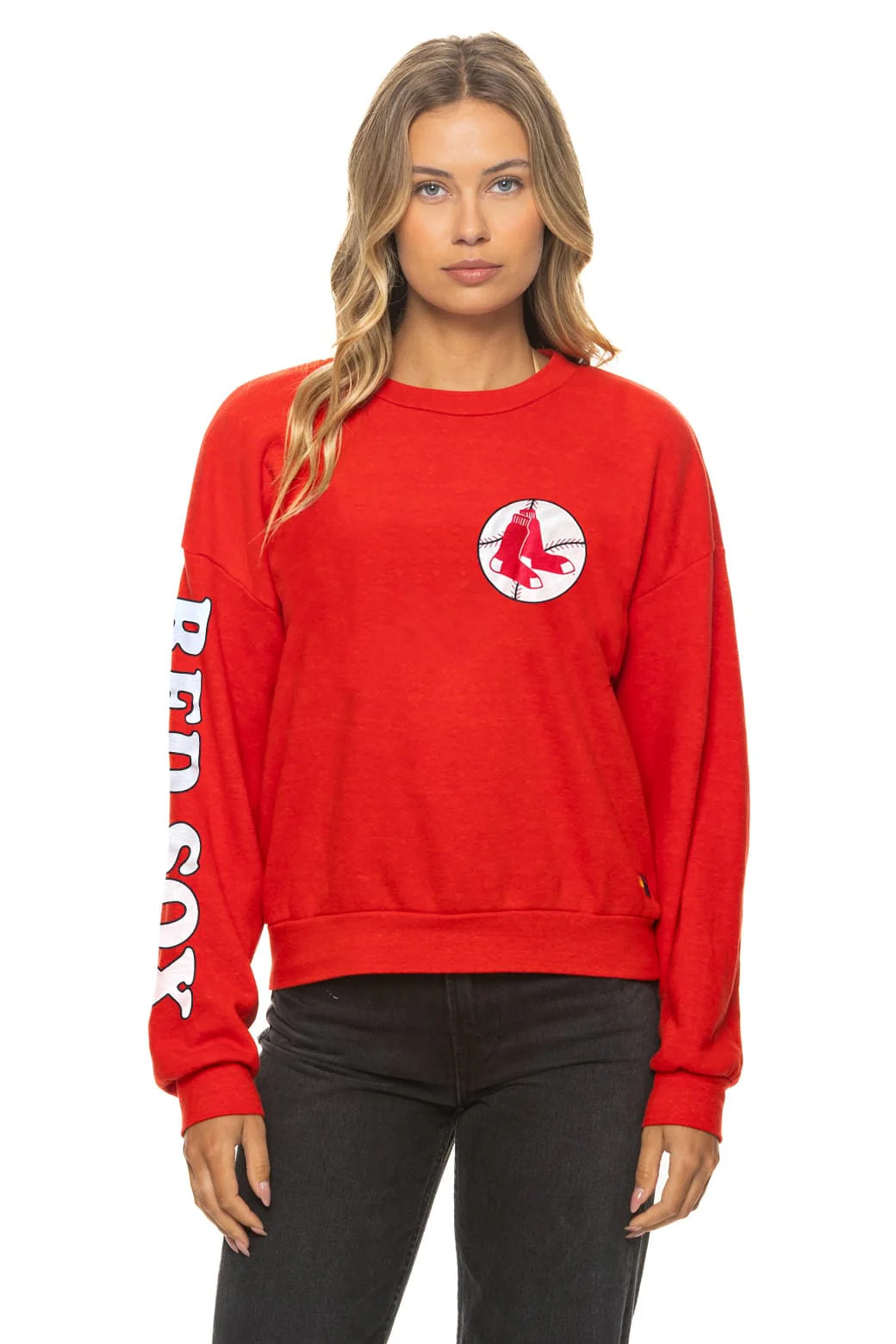 Red Sox Red Relaxed Crew | Aviator Nation | Aviator Nation