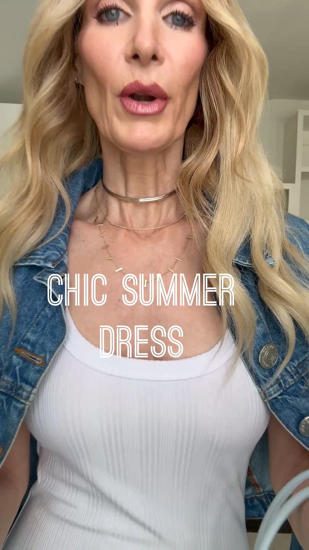 The chicest summer dress from Nordstrom Rack! ✨

This easy tank dress is under $100, wrinkle-free, incredibly comfortable, and comes in tons of colors. It’s the perfect throw-on-and-go dress for summer.

I paired it with this cropped denim jacket, a gorgeous baby blue east-west handbag (also under $100!), and comfy white kitten heels that go with everything.

Everything runs true to size. I’m wearing an XS in both the dress and jacket.

#LTKootd #LTKgrwm #LTKOver40
