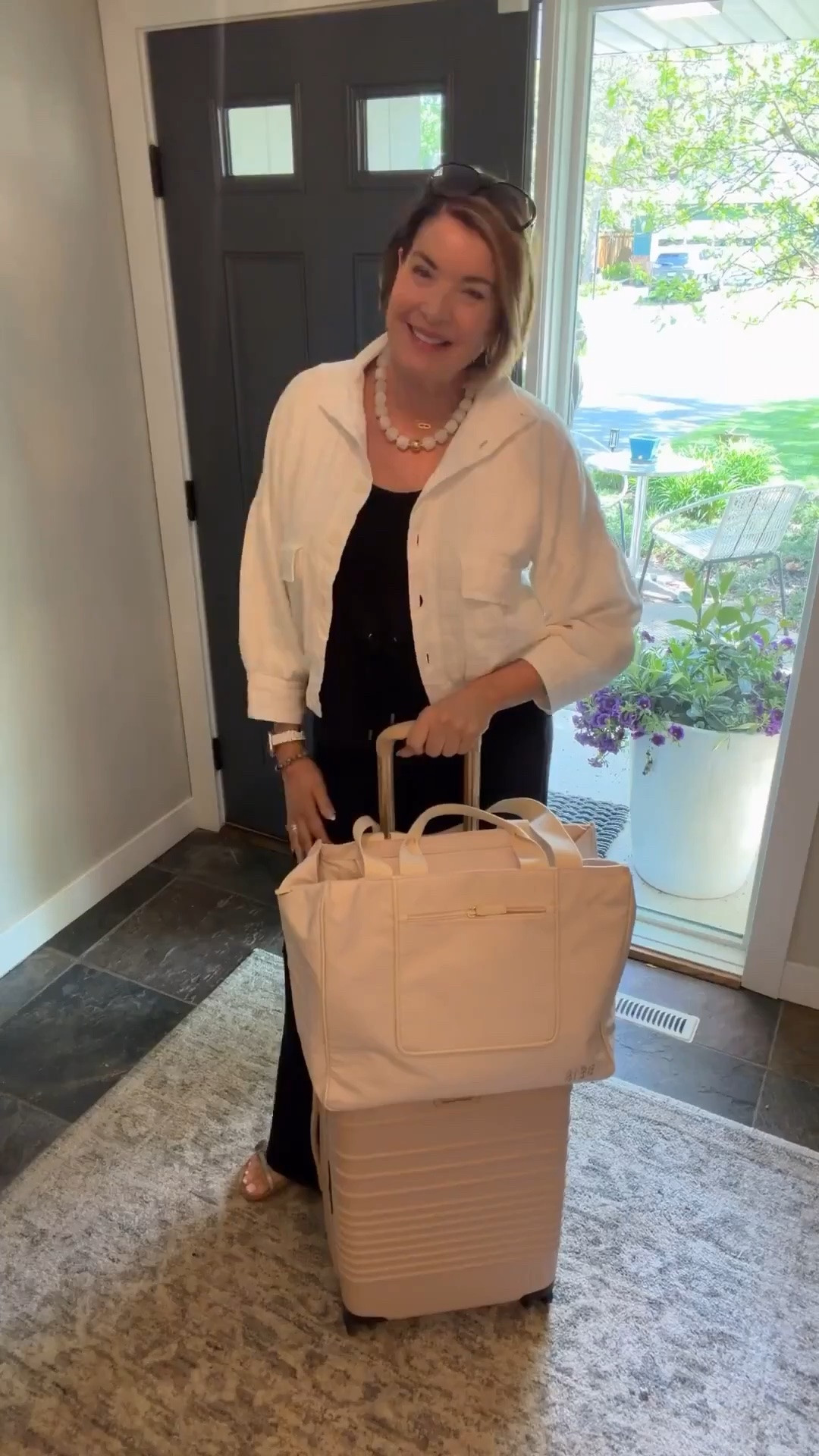 As a former flight attendant, I’ve seen a LOT of luggage 😂Beis just gets it — functional, chic, and easy to travel with. Add a comfy airport outfit and I’m set for takeoff✈️

#LTKdayinmylife #LTKTravel #LTKmomlife