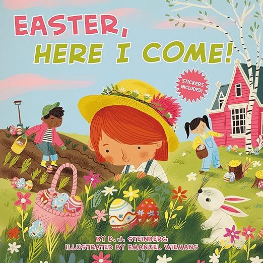 Easter, Here I Come!     Paperback – Sticker Book, January 12, 2021 | Amazon (US)