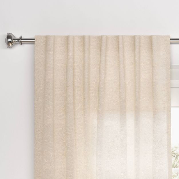 1pc Light Filtering Textural Boucle Window Curtain Panel - Threshold™ | Target