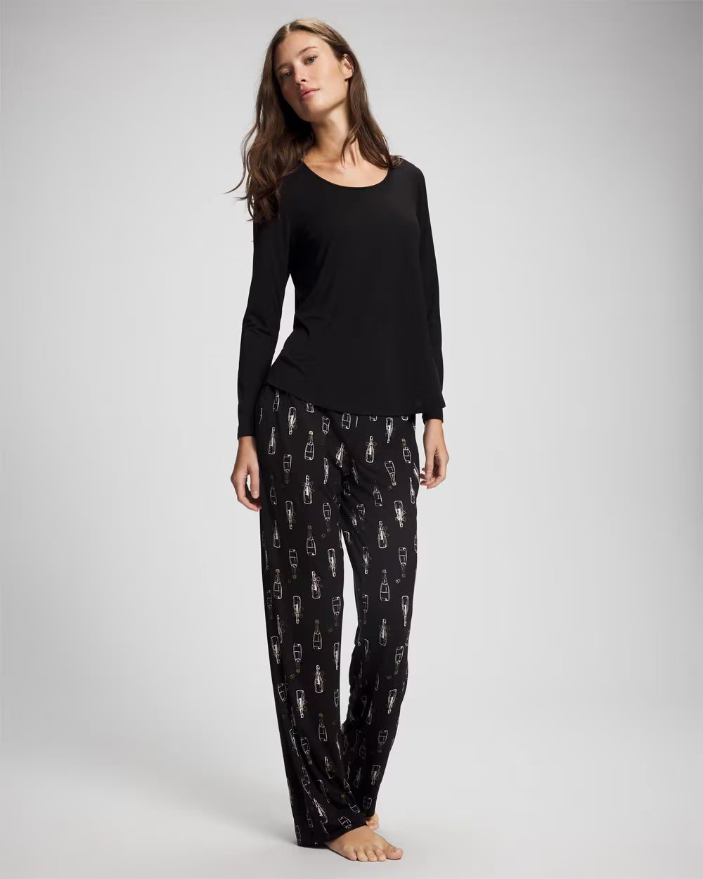 Packaged Long-Sleeve Pant Pajama Set | Soma | SOMA