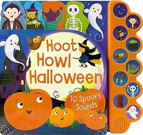 Hoot Howl Halloween 10-Button Sound Book for Little Trick-Or-Treaters (Interactive Children's Sou... | Amazon (US)