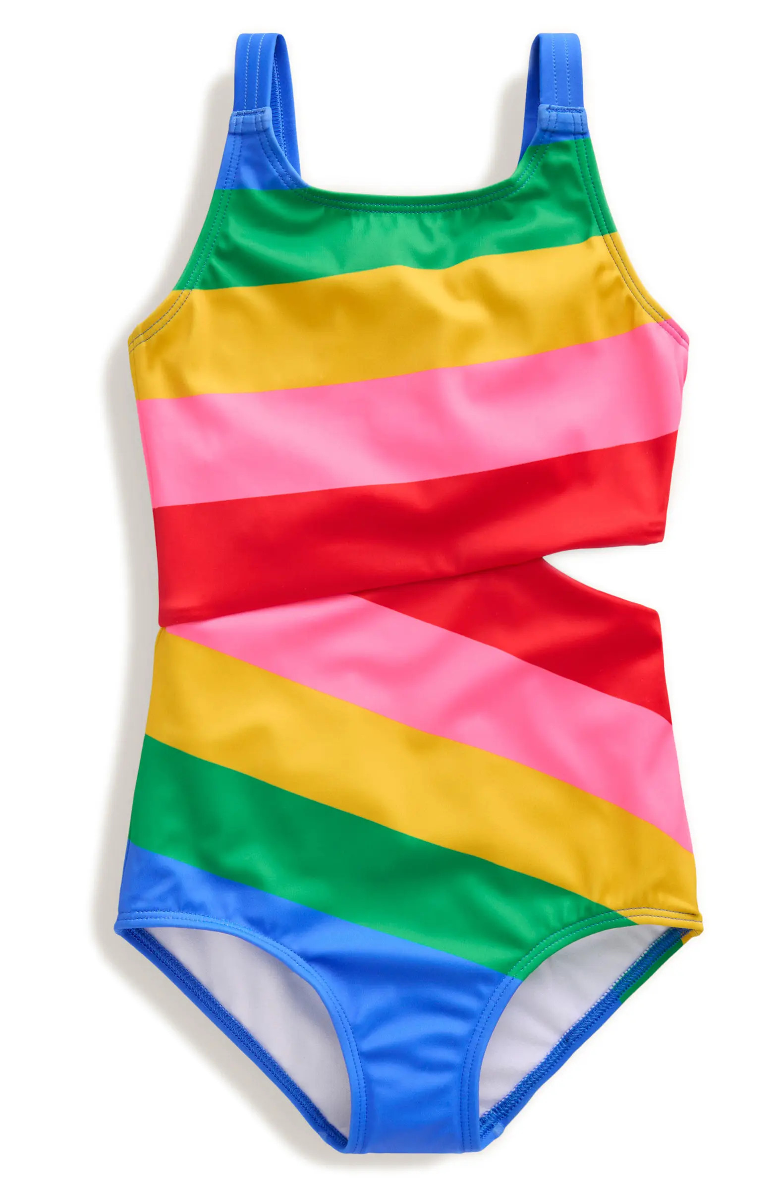 Mini Boden Cutout One-Piece Swimsuit | Nordstrom | Nordstrom