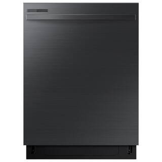 Samsung 24 in. Top Control Tall Tub Dishwasher in Black Stainless Steel with Stainless Steel Inte... | The Home Depot