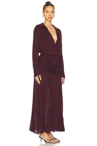 SER.O.YA Farah Maxi Dress in Merlot from Revolve.com | Revolve Clothing (Global)