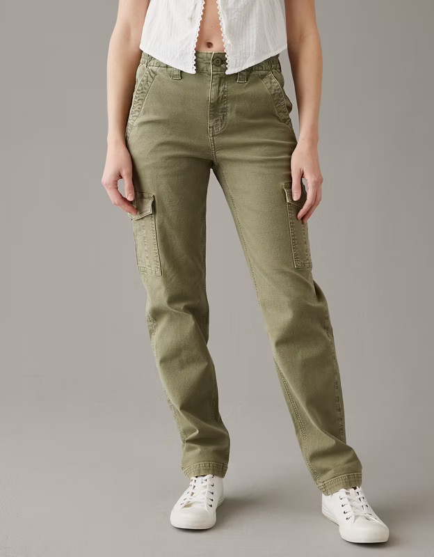 AE Stretch Cargo Straight Pant | American Eagle Outfitters (US & CA)