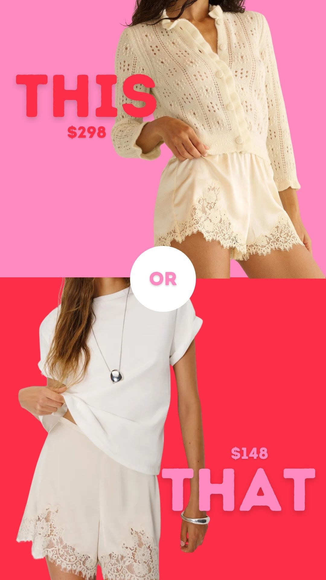 this or that lace shorts … 

#LTKOver40 #LTKStyleTip