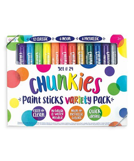 Paint Sticks Variety Pack - Set of 24 | Zulily