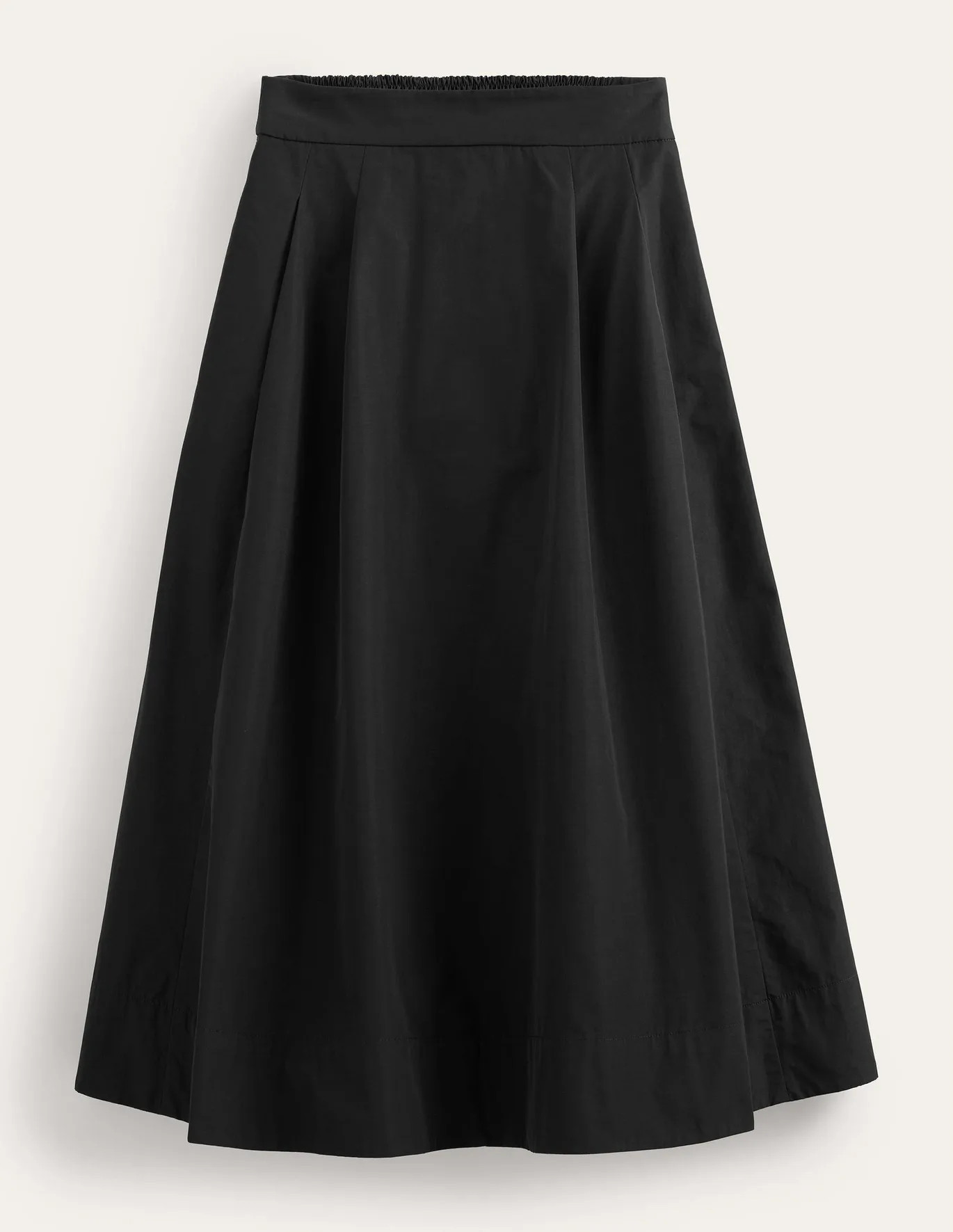 Taffeta Pull-on Midi Skirt | Boden (US)