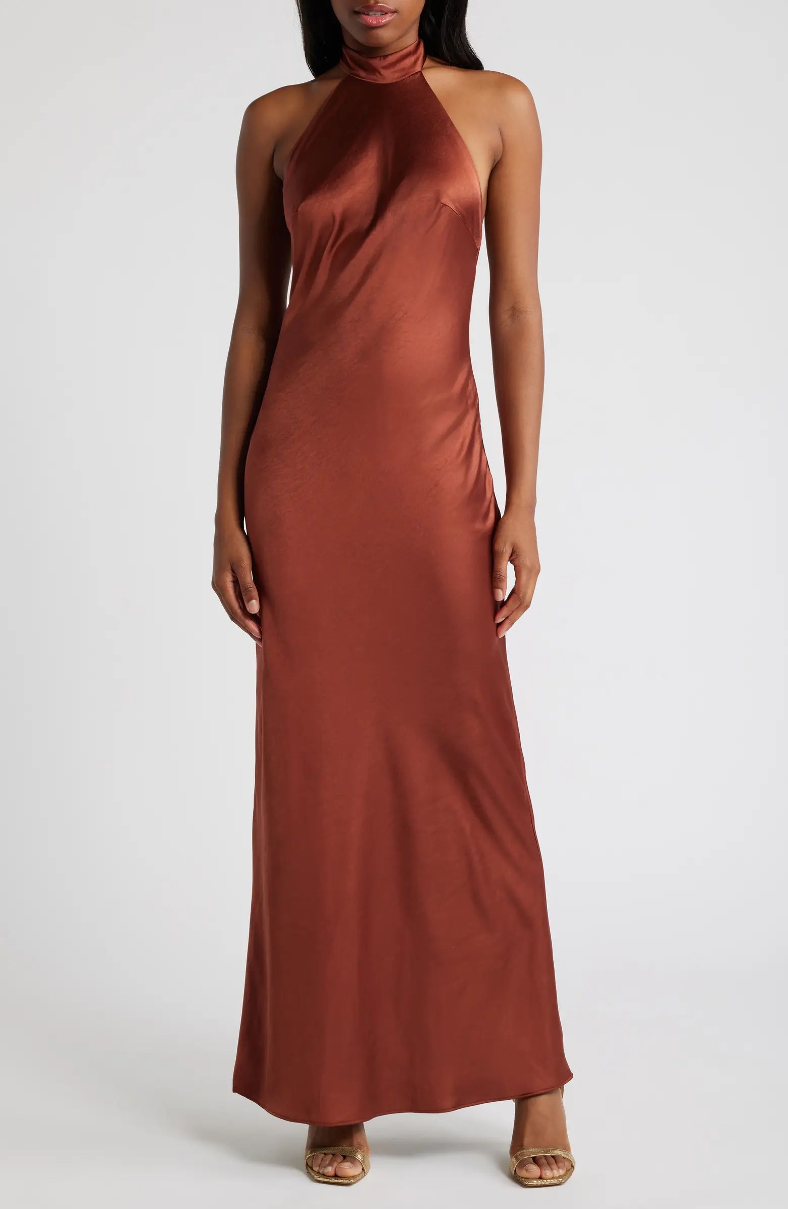 Lulus Love in Your Life Satin Cocktail Dress | Nordstrom | Nordstrom