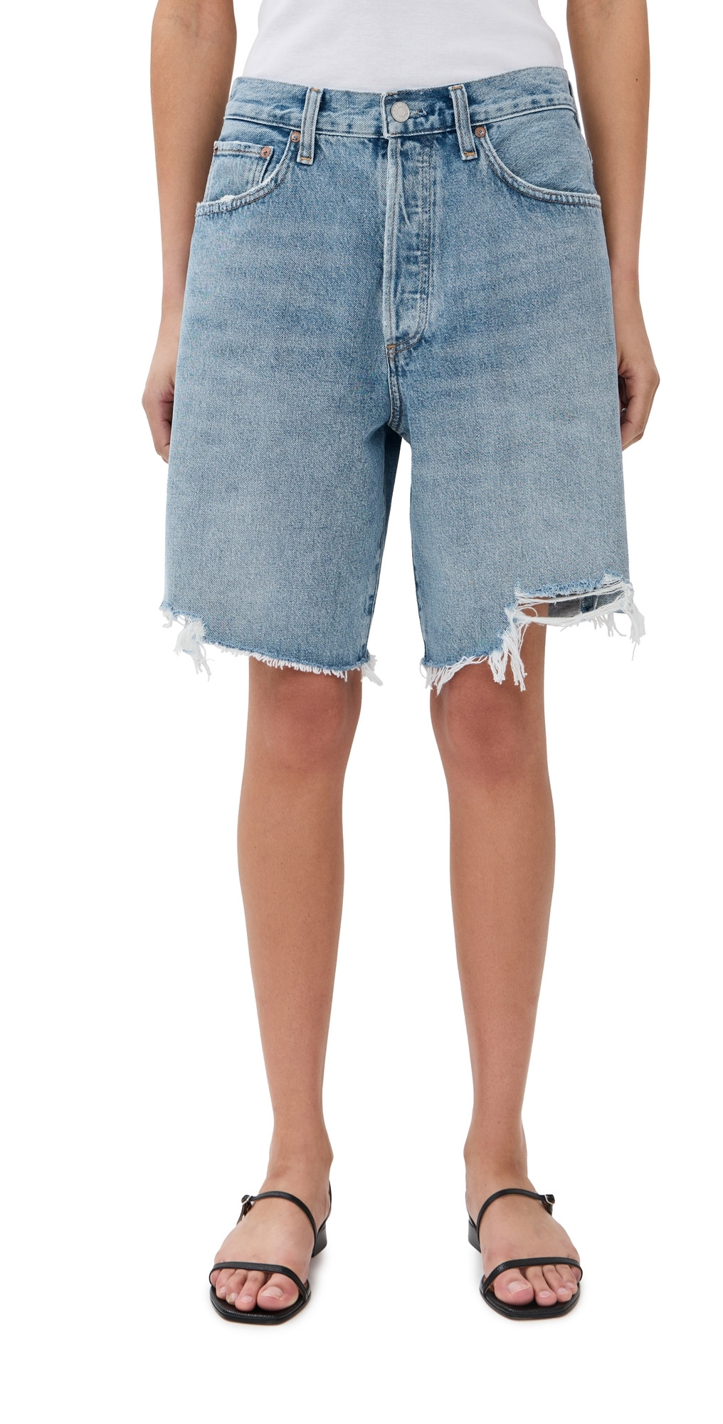 AGOLDE Indra Shorts Force 26 | Shopbop