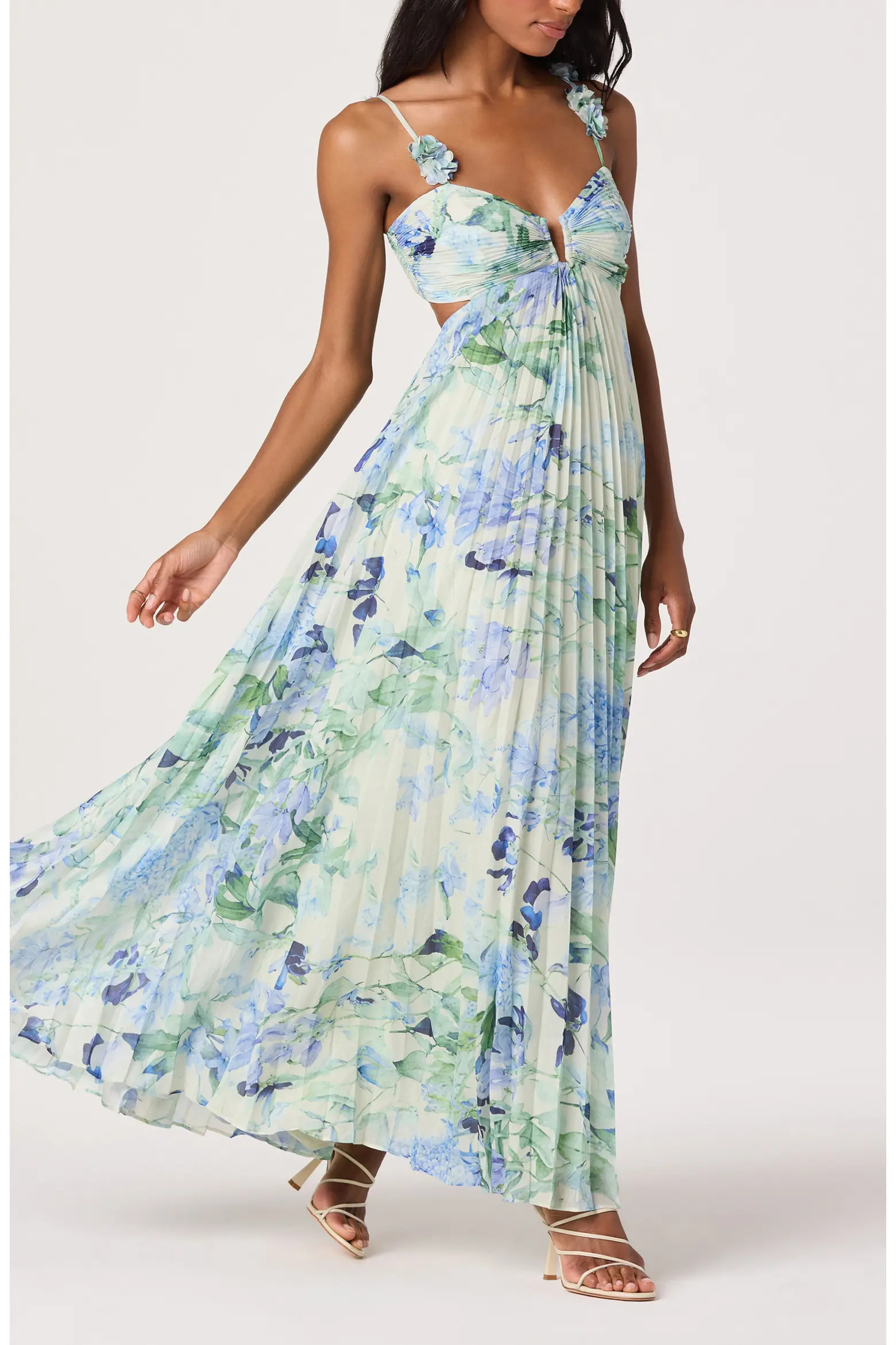 Emese Pleated Maxi Sundress (Women) | Nordstrom | Nordstrom