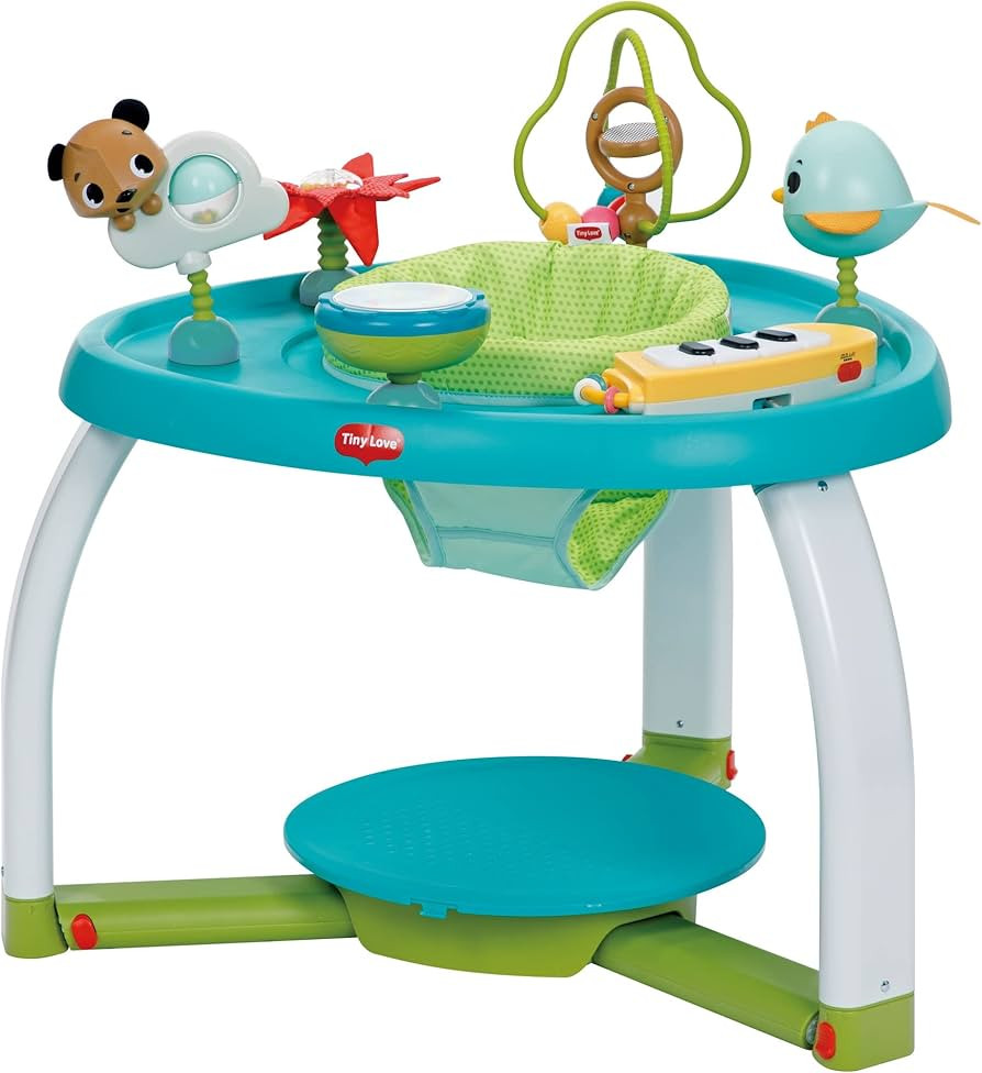 Tiny Love 5-in-1 Stationary Activity Center, 5 Modes of use: Tummy time, Stationary Activity Cent... | Amazon (US)