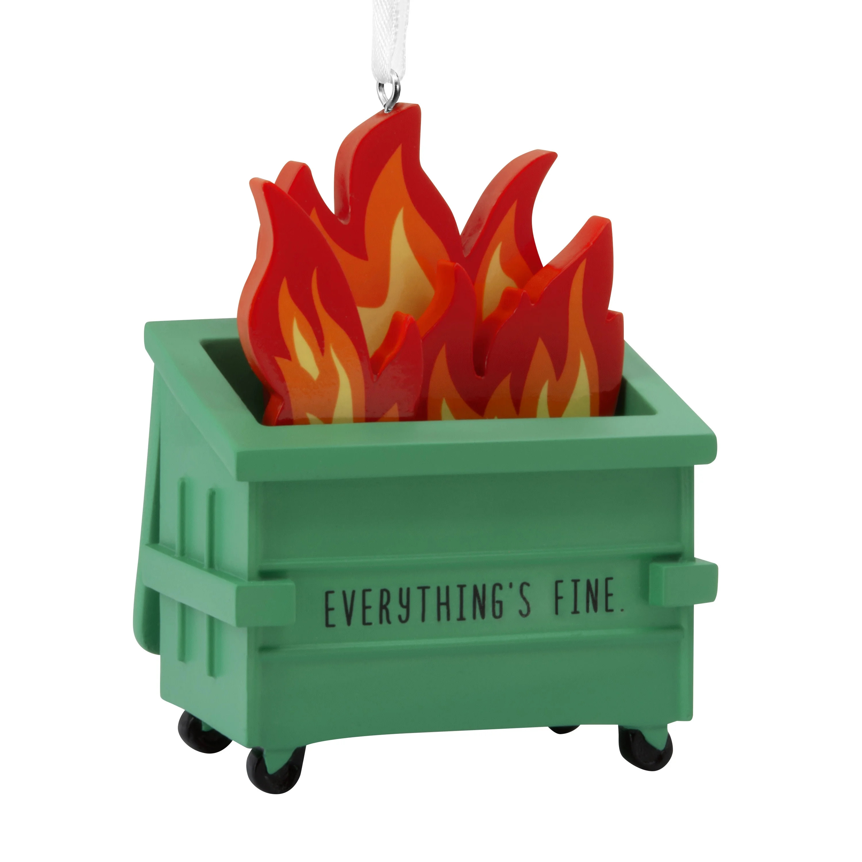 Hallmark Dumpster Fire Christmas Ornament, 1 Count | Walmart (US)