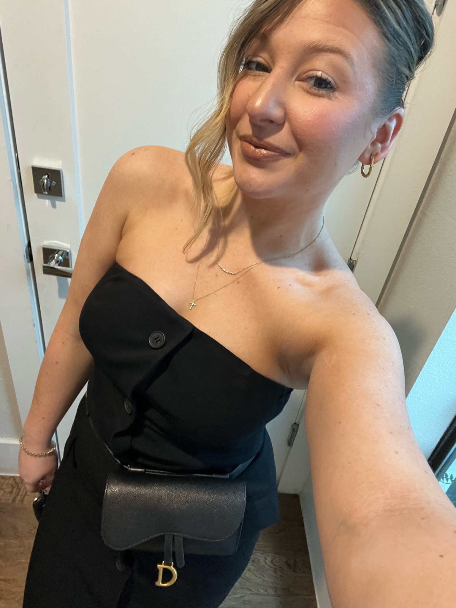 OOTD: Off to get another couple married in style! 💍✨ Rocking a chic strapless blazer dress—polished, elegant, and perfect for a day of wedding magic. Ready to make dreams come true! #WeddingPlannerStyle #TheWeddingPlannerLook

#LTKWedding #LTKWorkwear