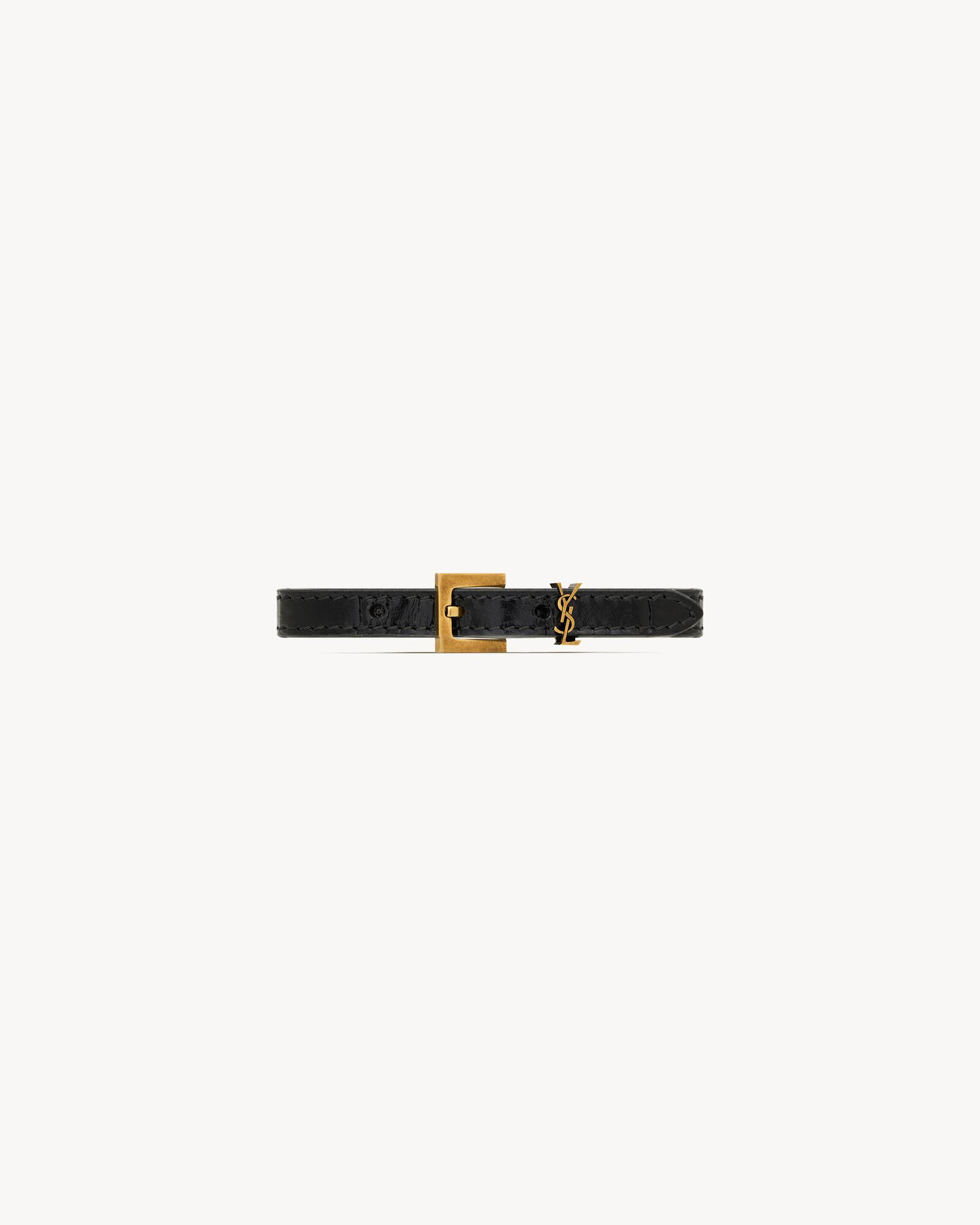 cassandre belt bracelet in leather | Saint Laurent Inc. (Global)