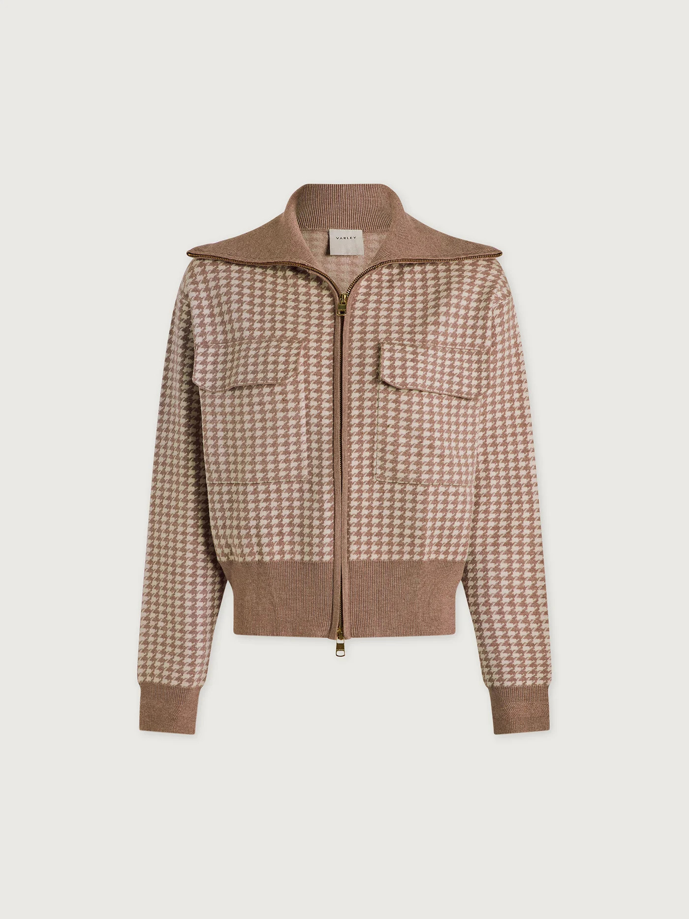 Ablett Jacquard Knit Jacket | Varley US | Varley US
