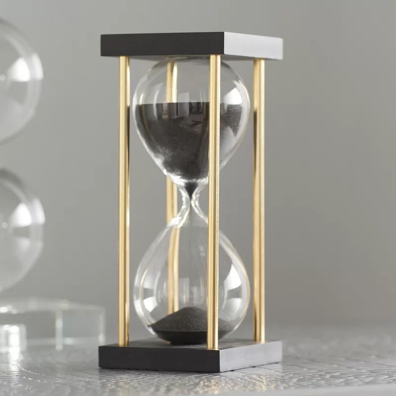 Harold Hand-crafted Hourglass in Stand | Wayfair North America