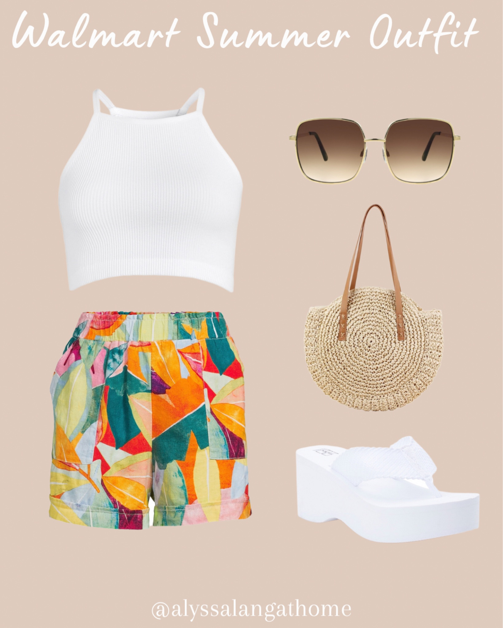 Walmart summer outfit.  Summer outfits 2023.  Vacation outfits.

#LTKtravel #LTKunder50 #LTKFind