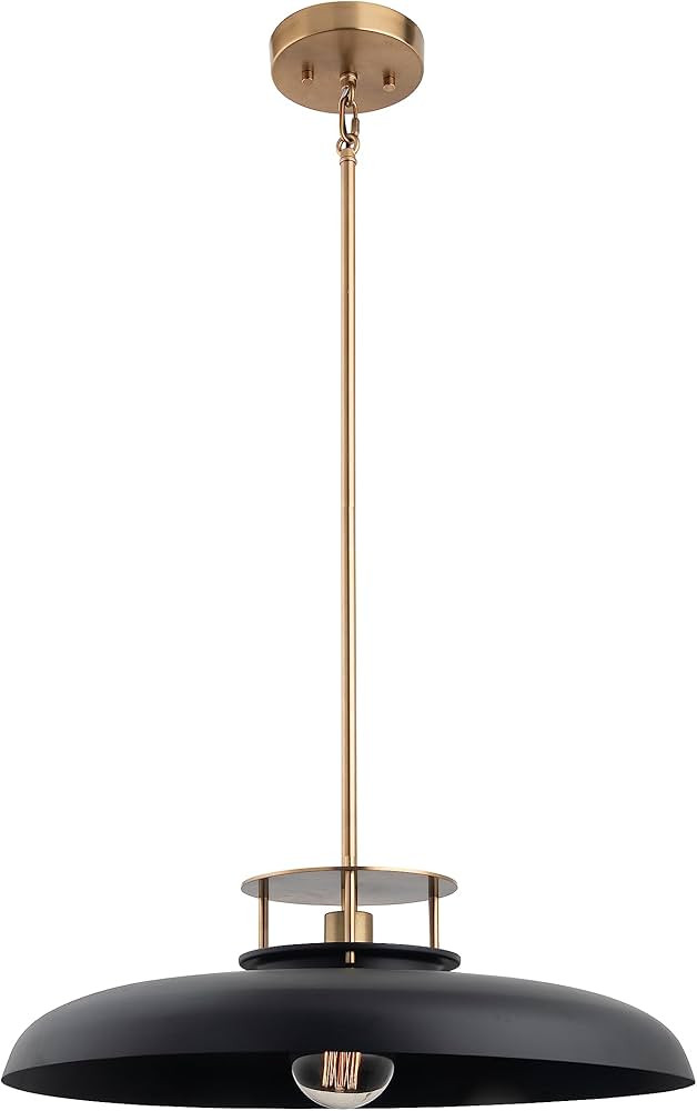 Beacon 1 Light Pendant - Adjustable Pendant Light, Minimalist Ceiling Hanging Lamp for Kitchen Is... | Amazon (US)