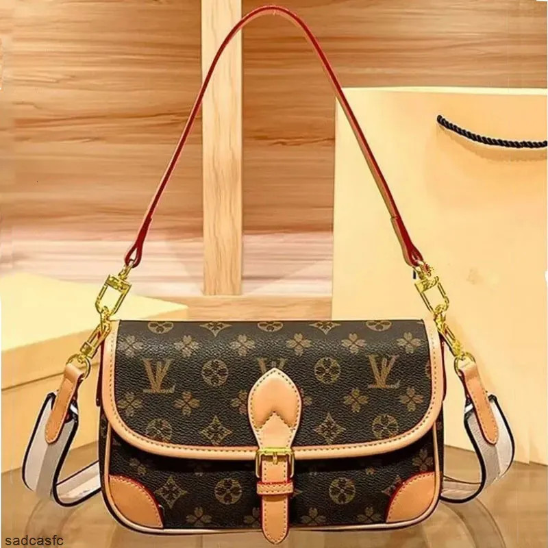 Designer Diane Satchel Bags Women Shoulder Bag Totes Leather Luxury Brand Old Flower Crossbody Ha... | DHGate