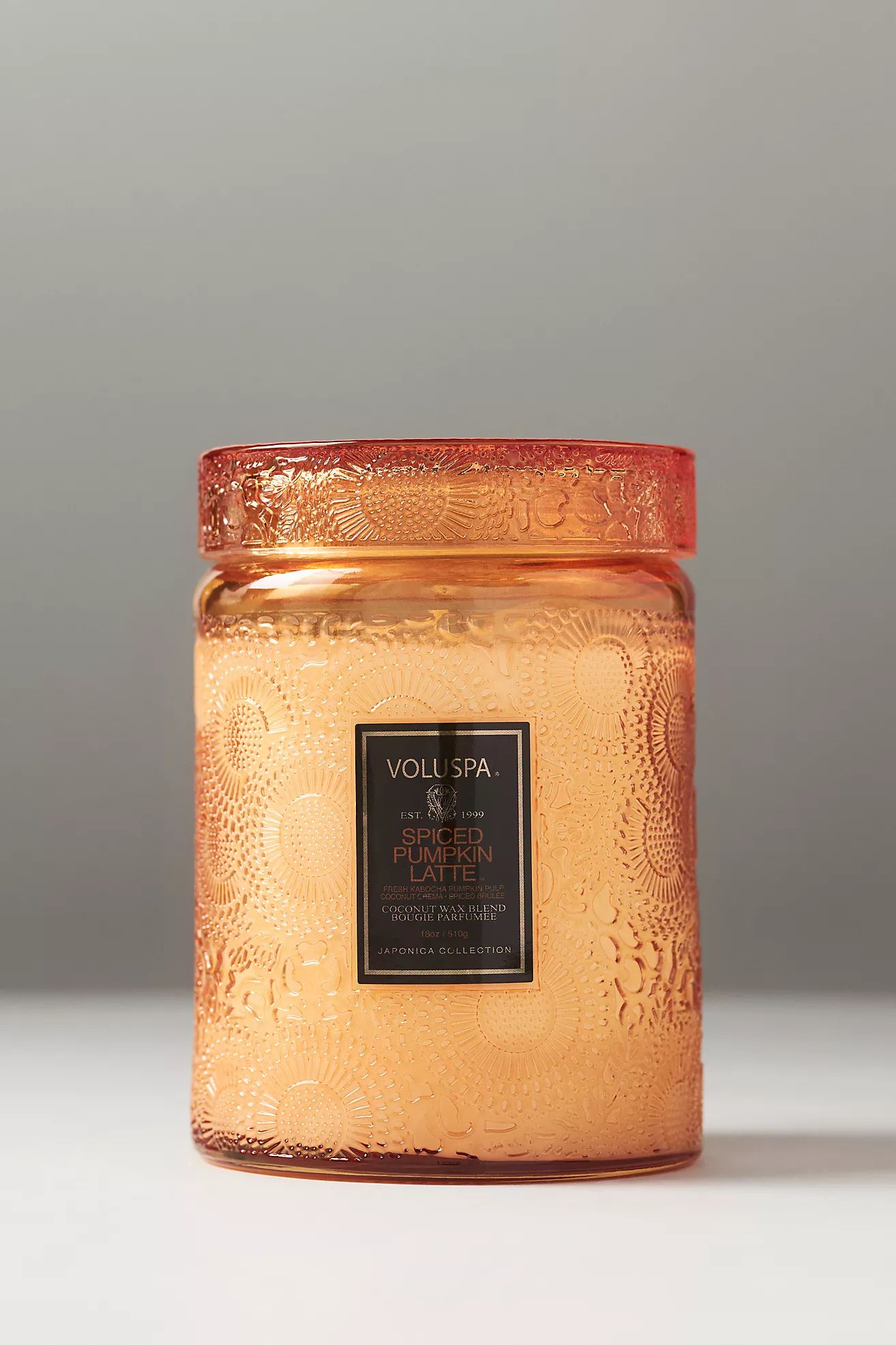 Voluspa Japonica Spiced Pumpkin Latte Glass Jar Candle | Anthropologie (US)