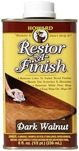 HOWARD - Restor-A-Finish: Restore Your Dark Walnut Wood Finishes Repair Scratches, Eliminate Stai... | Amazon (US)